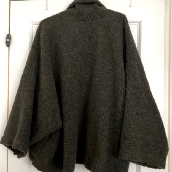 DORIN FRANKFURT oversized boxy open tab front jacket Size M - Picture 2 of 10